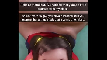 Private sport class with sexy milf