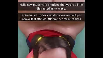 Private sport class with sexy milf