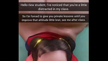 Private sport class with sexy milf