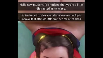 Private sport class with sexy milf