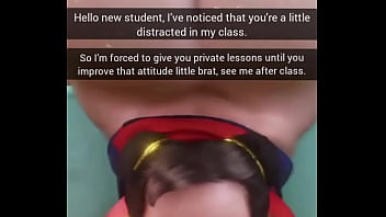 Private sport class with sexy milf