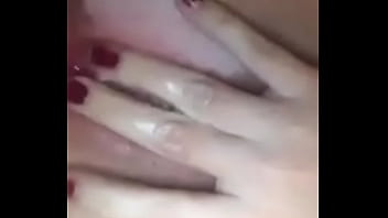 Tanned girl fingered hard