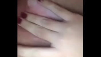 Tanned girl fingered hard