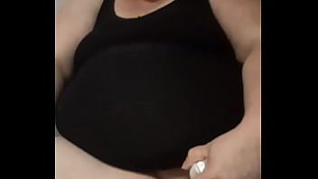 My babe using her dildo right