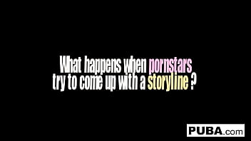 Sexy babes have a wild orgy