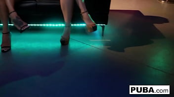 Sexy babes have a wild orgy