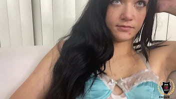 Brunette rose winters plays with that toy before rome major work