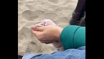 Feet on the sand pies sobre la arena