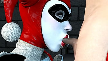 Se nota que alguien es zorra como harley quinn cuando te vienes en su boca