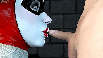 Se Nota Que Alguien Es Zorra Como Harley Quinn Cuando Te Vienes En Su Boca thumbnail