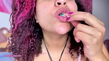 Making a slave smell my farts with a mask