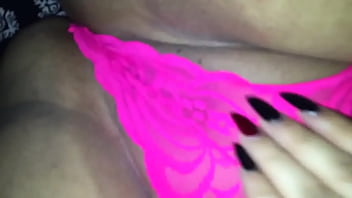 Latina playing with my wet & fat pussy 1