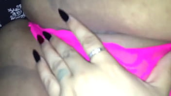 Latina playing with my wet & fat pussy 1