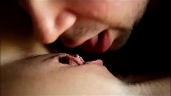 Eating a shaved pussy closeup