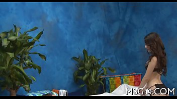 Hot brunette hair impaled on cock