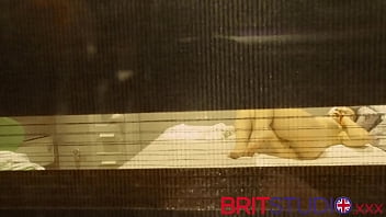 You are watching your gorgeous neighbour as she gets herself off