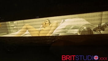 You are watching your gorgeous neighbour as she gets herself off