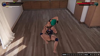 Remington vs marilith nf3d female mma combat apartment battle