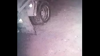 Pissing caught on camera