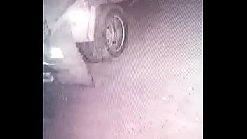 Pissing caught on camera