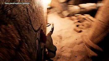 The secret statue with the huge dick woke up and started pounding lara in every hole mystery solved