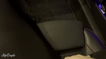 She can’t wait playing in the car and in the middle of the store