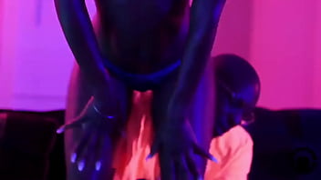 Purple nails bbc strokes tiny freak