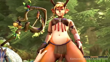 Battletite blossom montando polla mientras canta