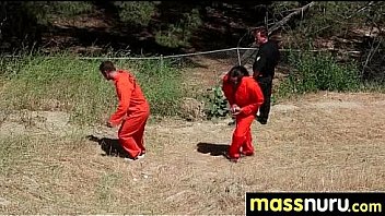 Nuru massage ends with a hot shower fuck 7