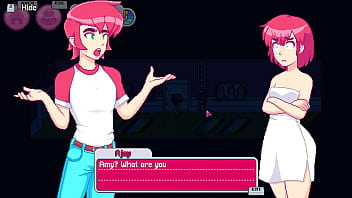 Dandy boy adventures video game shower scene amy and sunny