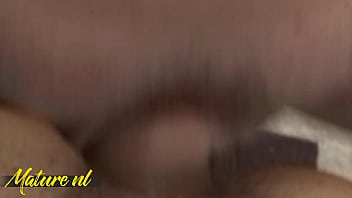 Horny milf gets her asshole pounded & filled with cum