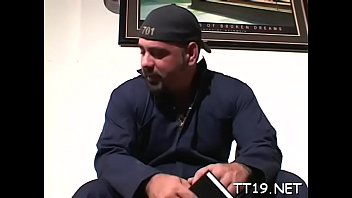 Elegant blonde sweetie treeper and hunk enjoy hardcore