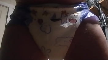 Baby puppy wetting their padding