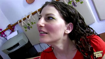 Throughout this intense pounding the voluptuous woman maintained a grin on her attractive countenance