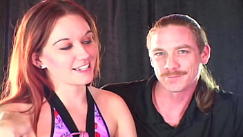 Liquid flame redhead hotty gets fucked & facialled