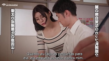 Novinha gostosa vira professora e dá para o seu aluno com legendas