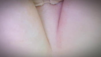 Chubby horny babe play with big tits and wet pussy