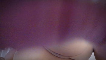 Chubby horny babe play with big tits and wet pussy