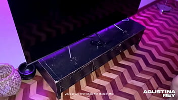 I brought this big ass internet whore home and she was waiting for my cum on her face