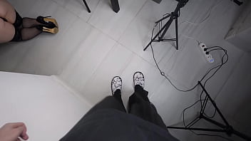 Paid the maid with a hard fuck and a lot of cum on the face