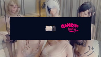Hot android from nier automata absolutely enjoys sex