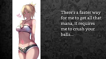 Mordred from fate locks you in chastity to celebrate locktober