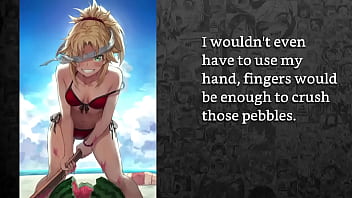 Mordred from fate locks you in chastity to celebrate locktober