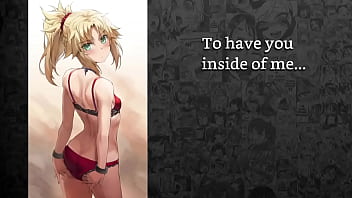 Mordred from fate locks you in chastity to celebrate locktober