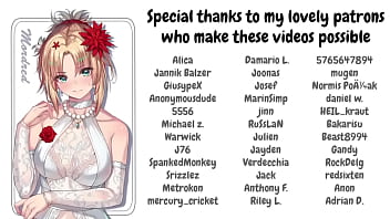 Mordred from fate locks you in chastity to celebrate locktober