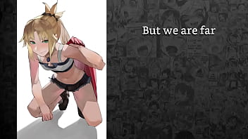 Mordred from fate locks you in chastity to celebrate locktober