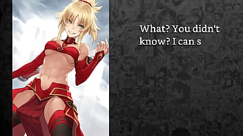 Mordred from fate locks you in chastity to celebrate locktober