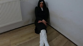 Milfycalla – slutty nun squirts after rough fucking & facefucking cosplay ep 250 preview