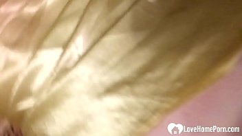 His dick got lubed up with her saliva before he pounded her love tunnel