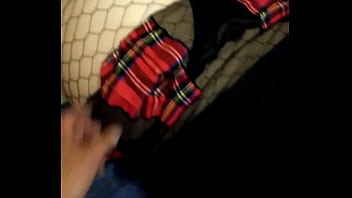 Hermoso trasero de piel blanca